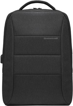 DBRAMANTE1928 CHRISTIANSBORG RECYCLED BACKPACK 40,60cm (16") CHARCOAL (BG16CC001713)