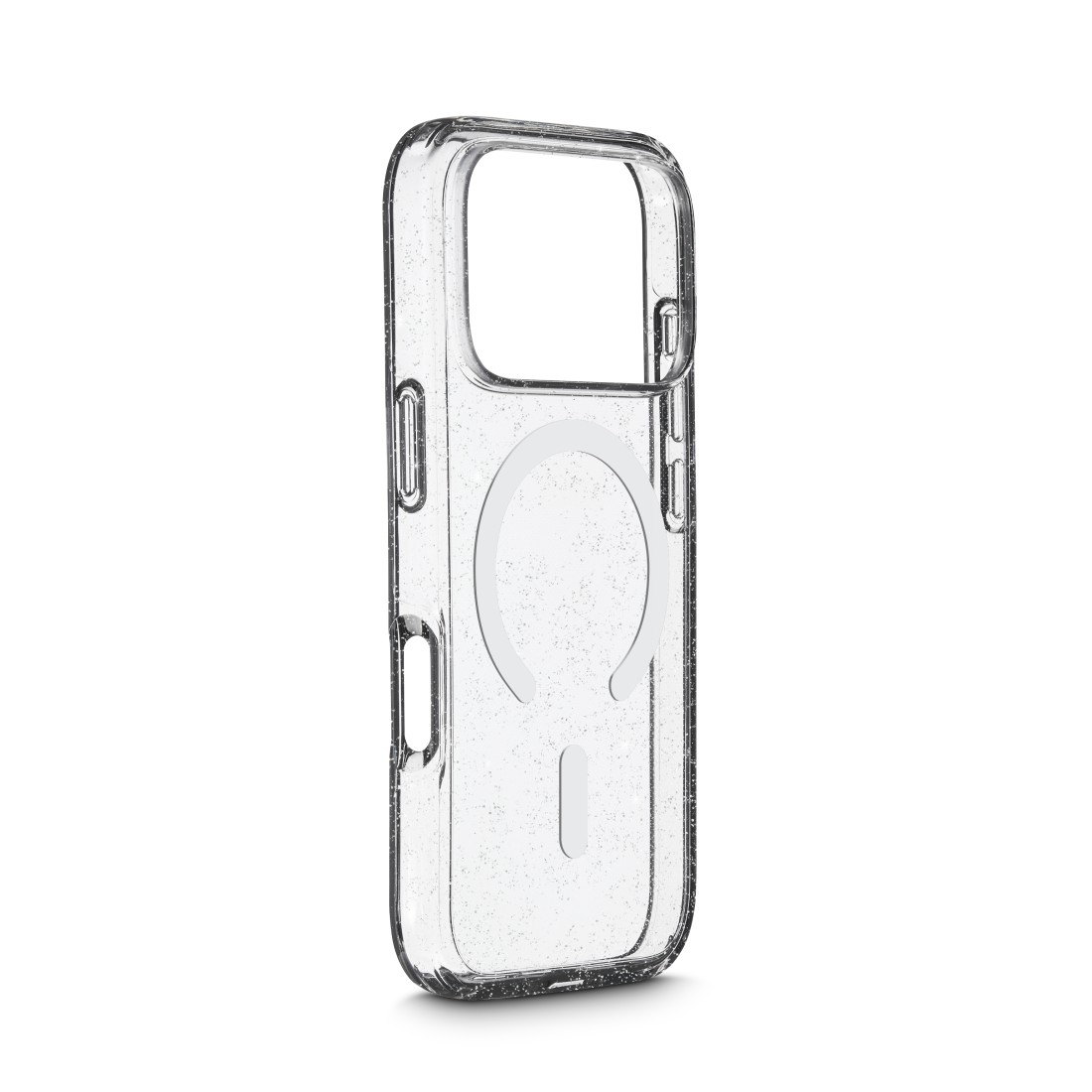 White Diamonds Cover Mag Glitter Handyhülle für Apple iPhone 17 Pro 6,3" Transparent