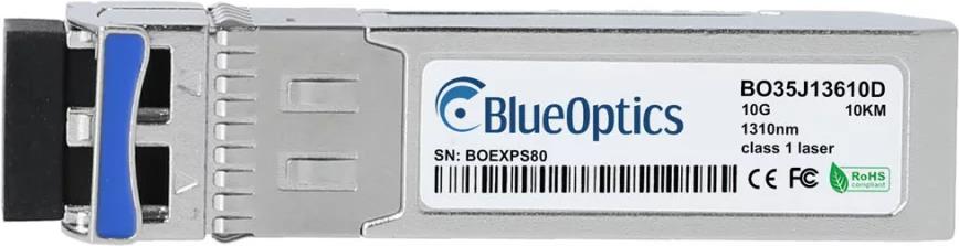 Kompatibler H3C SFP-XG-LX-SM1310-S BlueOptics BO35J13610D SFP+ Transceiver, LC-Duplex, 10GBASE-LR, Singlemode Fiber, 1310nm, 10KM, 0°C/+70°C (SFP-XG-LX-SM1310-S-BO)