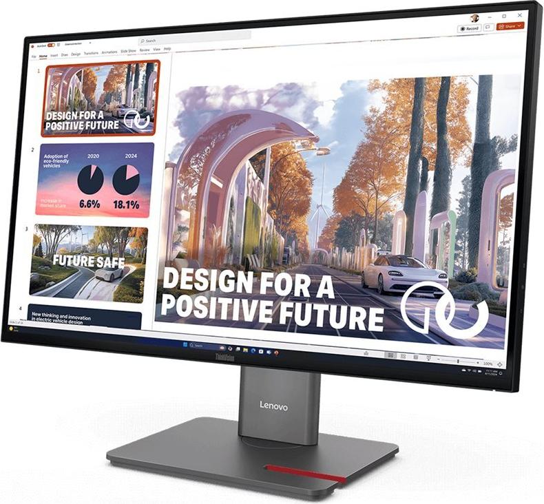 Lenovo ThinkVision S27-4e 27" Full HD IPS 100 Hz Raven Black