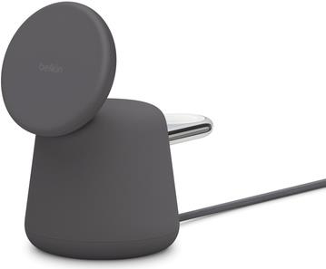 Belkin station de recharge 2-en-1 MagSaf (WIZ020VFH36)