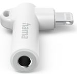 Hama 00201700 Kabeladapter 3.5 mm Lightning Weiß (00201700)