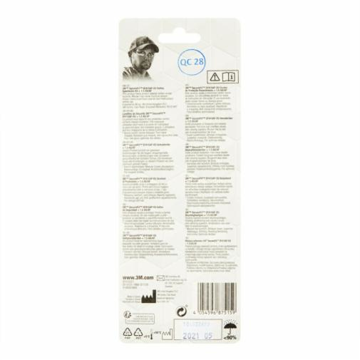 3M SecureFit 415 Schutzbrille +1,5 Dioptrien Polycarbonat Schwarz