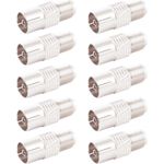 S/CONN maximum connectivity 10x Adapter-IEC-Buchse auf F-Buchse (85324-SET10)