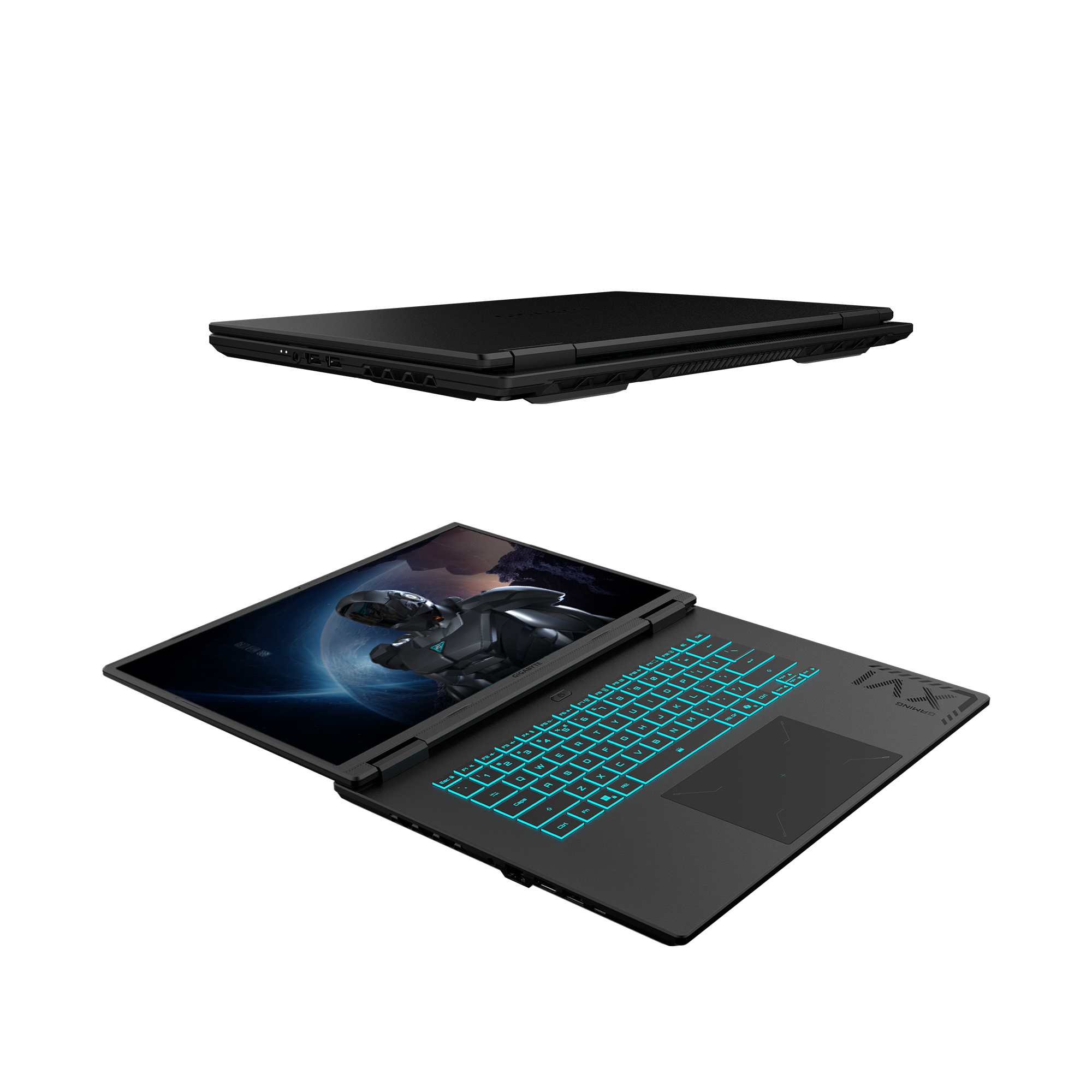 Gigabyte GAMING A16 3WH 16" Notebook AMD Ryzen 7 260 16 GB RAM 1 TB SSD RTX 5070 Black Steel