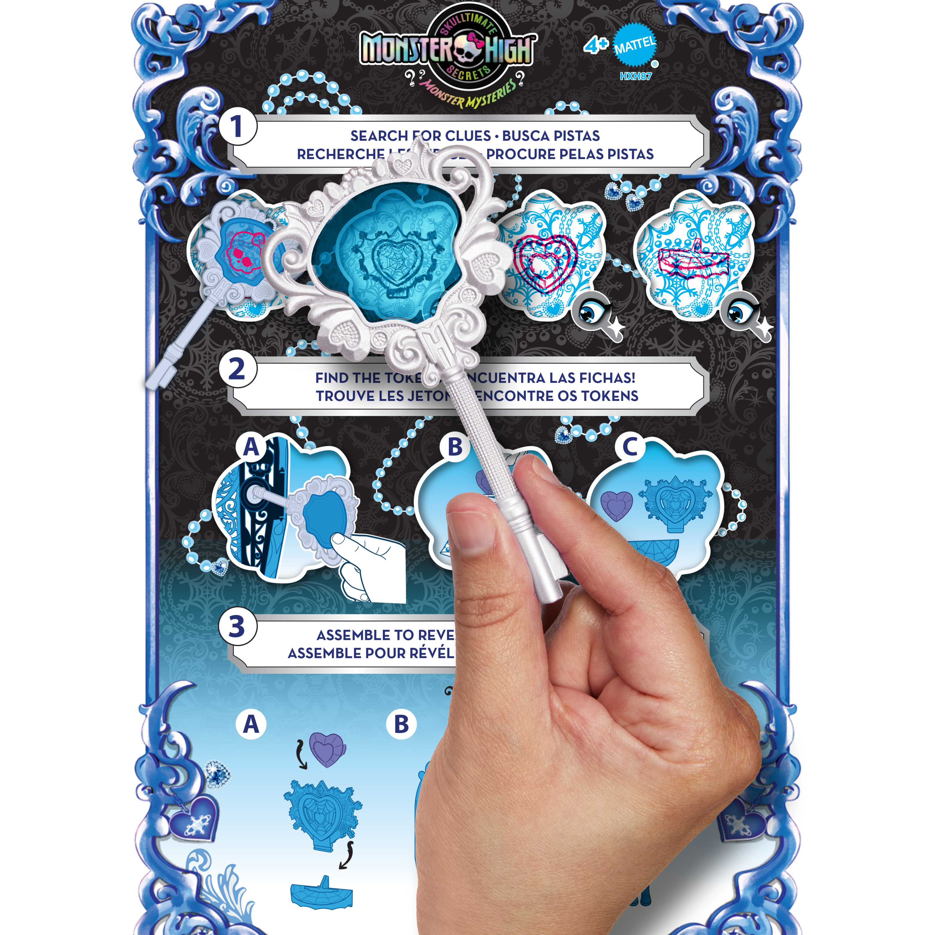 Mattel Monster High Skulltimate Secrets HXH87 Modepuppe Mehrfarbig
