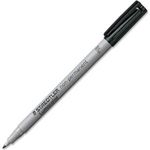 10 STAEDTLER Lumocolor Folienstifte schwarz 0,6 mm non-permanent (316-9)
