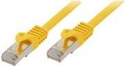 shiverpeaks®-BASIC-S--RJ45 Patchkabel S/FTP,PIMF,RohkabelCat.7 Rohkabel Halogenfrei, gelb, 10,0m (BS75520-Y)