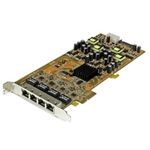 StarTech.com 4 Port Gigabit PoE PCIe Network Card (ST4000PEXPSE)