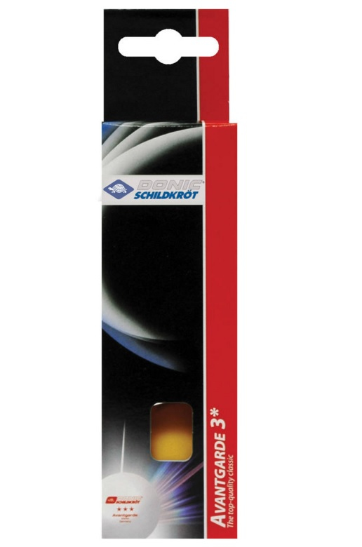 Donic Avantgarde 3* Tischtennisball orange