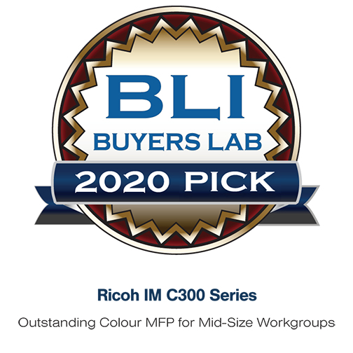Ricoh IM C300 Multifunktions-Laserdrucker Farbe A4 30 Seiten/Min. 1200 x 1200 dpi Schwarz/Weiß