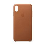 Apple iPhone XS Max Leather Case Saddle Brown