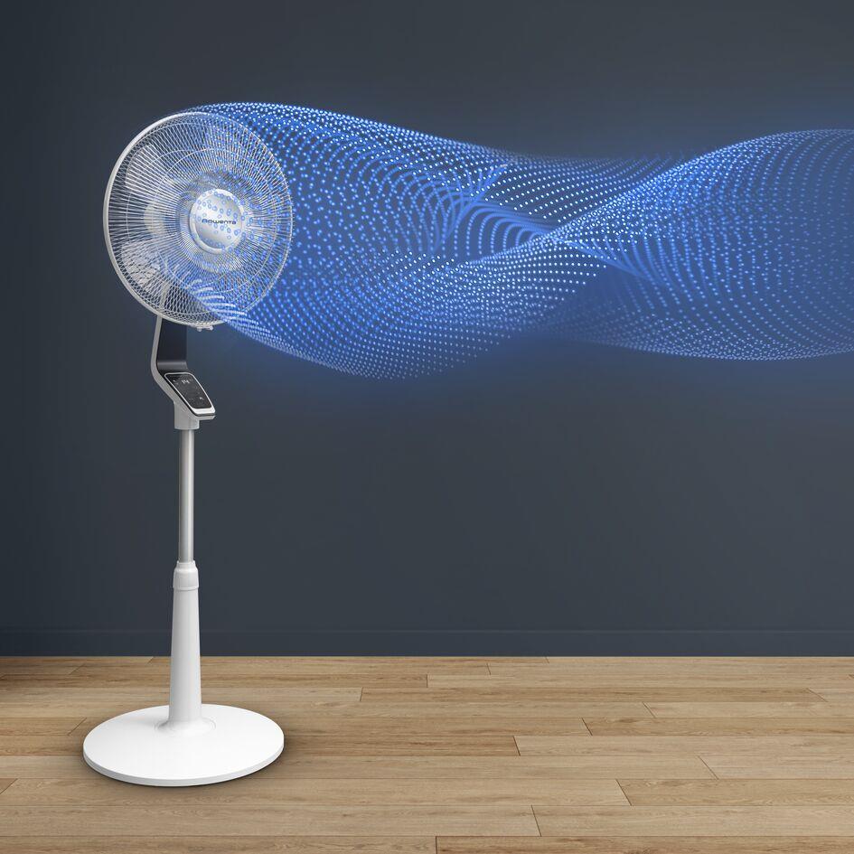 Rowenta Turbo Silence Extreme VU5690 Standventilator 3990 m³/h 35 dB Schwarz, Weiß