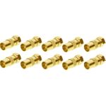 SHVP BS85323-10G - IEC-Stecker auf F-Stecker vergoldet ZZF--10 Stück (BS85323-10G)