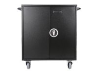 LEBA NoteCart Flex Extended 16 Ladewagen für 16 Laptops und Tablets bis 15,6" Schwarz