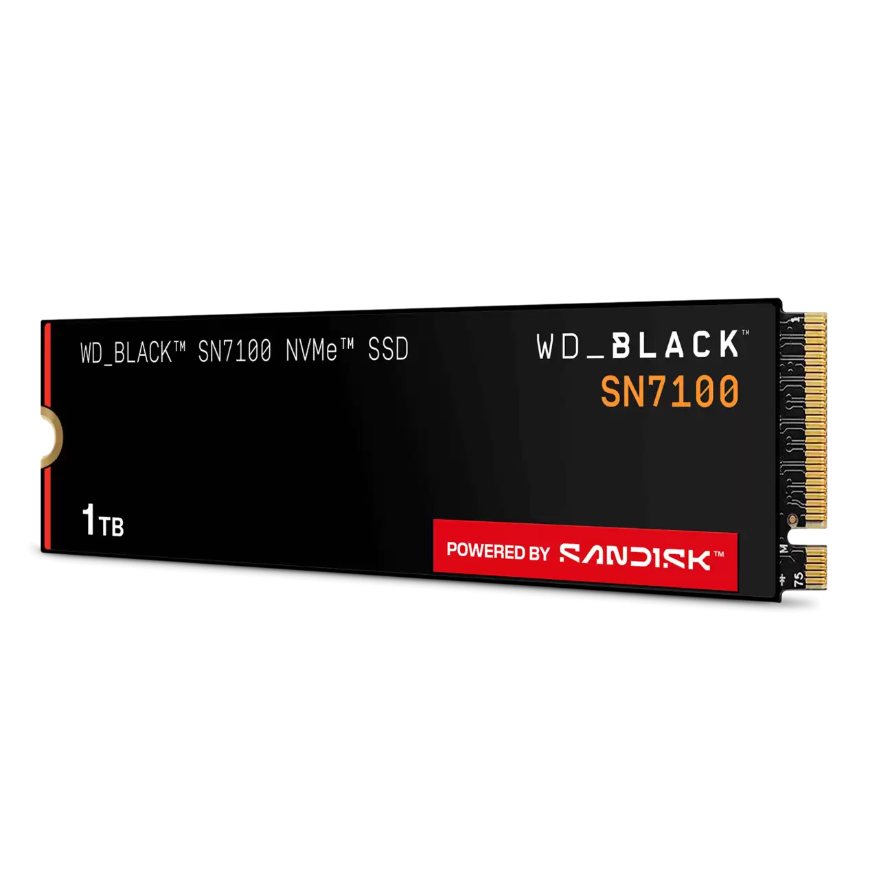 Western Digital WD Black SN7100 1 TB M.2 2280 PCIe 4.0 NVMe SSD