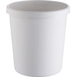 helit Papierkorb H6105882 31x32cm 18l rund Kunststoff lichtgrau (H6105882)