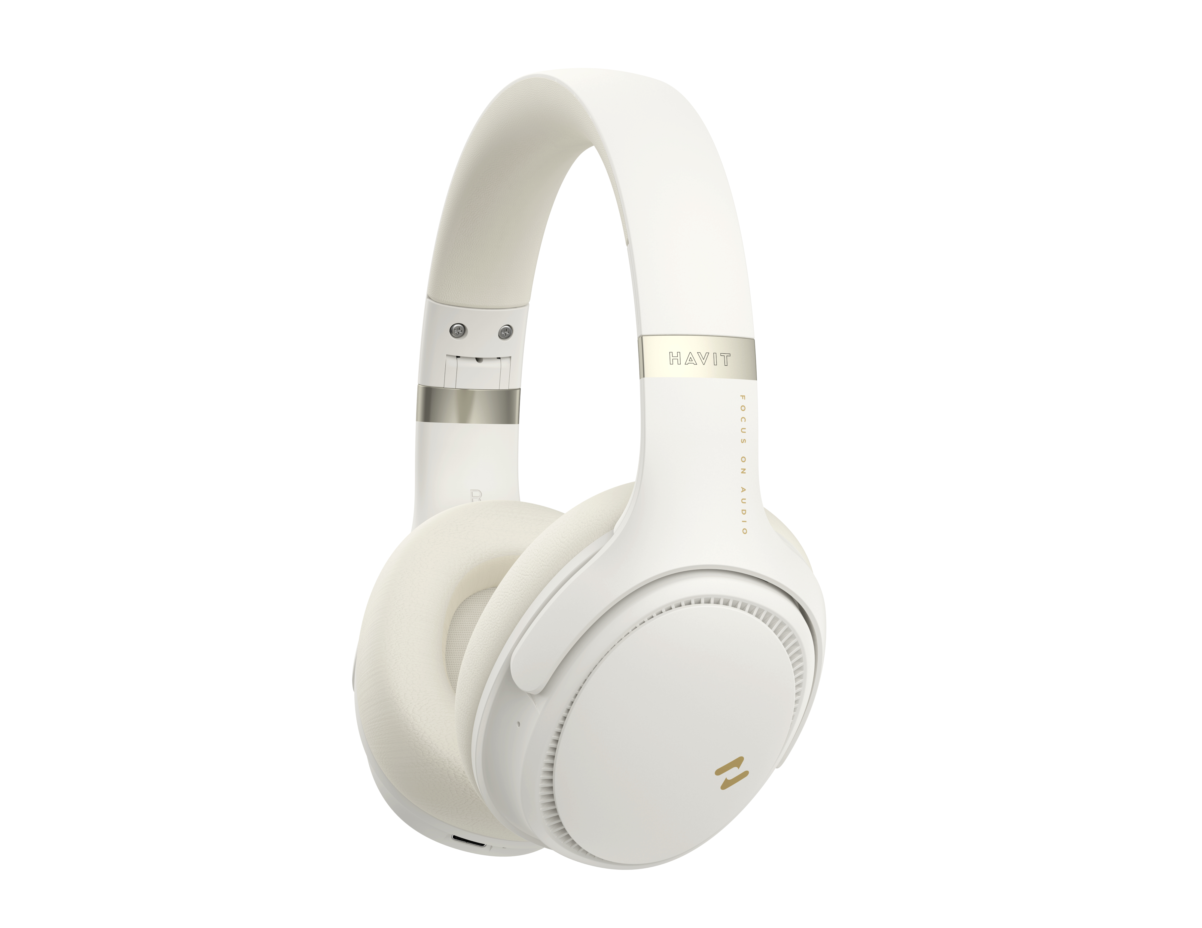 HAVIT H630BT PRO Bluetooth-Kopfhörer mit ANC Buttergelb