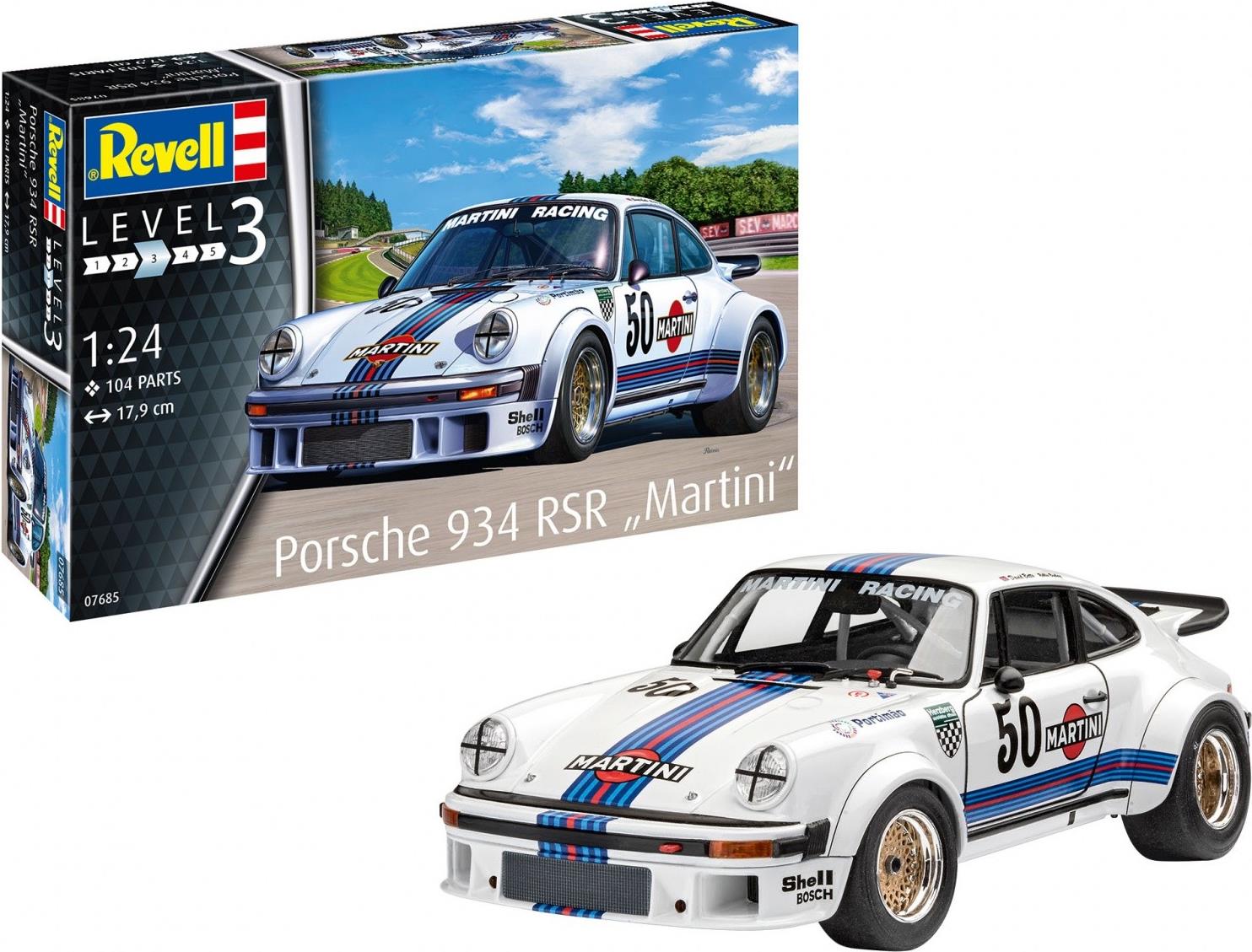 Revell Porsche 934 RSR Martini (07685)