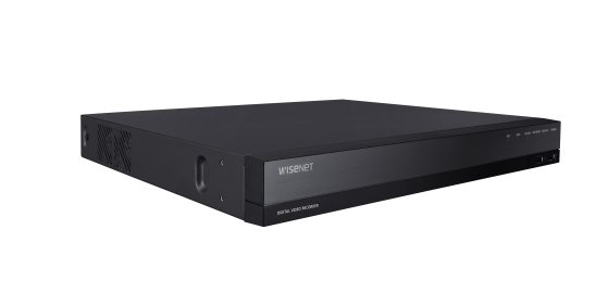 Hanwha Vision WiseNet HRX-1634 NVR 18 Kanäle 6 TB Schwarz