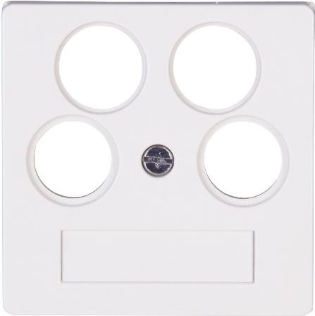 Kopp 491829003 Weiß Schalterplatte & Steckdosenabdeckung (491829003)