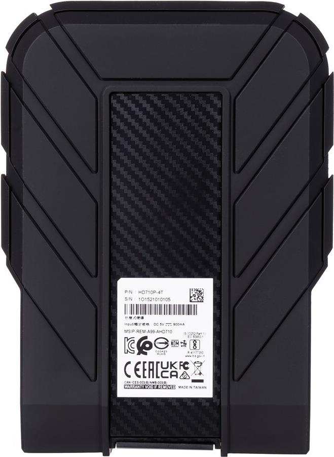 ADATA HD710 Pro 4 TB 2.5" USB 3.1 Schwarz