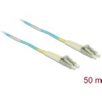Delock Kabel Lichtwellenleiter LC Duplex Multimode OM3 50 m (80151)