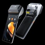 SUNMI V3, SUNMI OS, A13, non-GMS, USB-C, BT (BLE, 5.0), WLAN, 4G, NFC Mobiles Datenerfassungsgerät, Bildschirmdiagonale: 17 cm (6,7''), Touchtechnologie: kapazitiv, Multi Touch, Auflösung: 720x1600 Pixel, Kamera (8 MP), integrierter Bondrucker, (58 mm), Anschluß: USB-C, Bluetooth (BLE, Klasse 5.0), WLAN (802.11ac), SIM, 4G, NFC, Micro SD-Slot, Qualcomm Hexa-Core, RAM: 3GB, Flash: 32 GB, inkl.: Netzteil, Netzkabel (UK), Akku, 3100 mAh (P06100034)