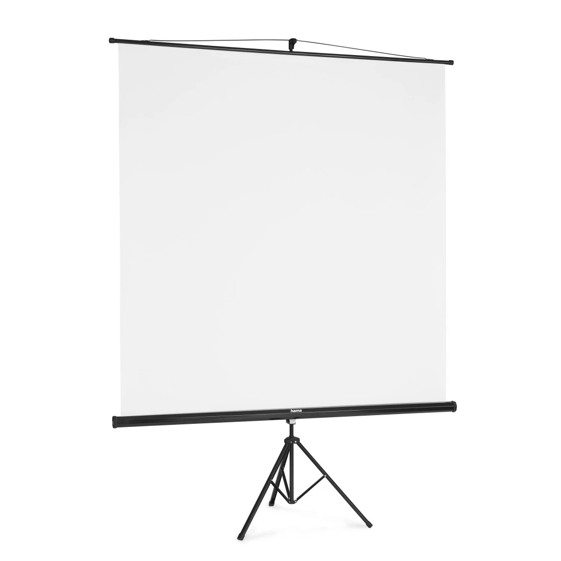 Hama 00021573 Leinwand 100.3" 1:1 Schwarz, Weiß