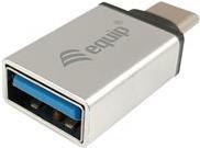 Equip USB Kabel C -> A Adapter, Silber (133473)