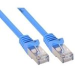 InLine® Patchkabel, F/UTP, Cat.5e, blau, 0,3m (71533B)