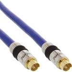 InLine® S-VHS Kabel, PREMIUM, vergoldete Stecker, 4pol mini DIN St/St, 2m (89950P)