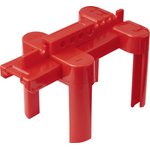 Sygonix SY-6872674 Verriegelung 98 mm Rot Kugelhahn DN8-DN80 (SY-6872674)