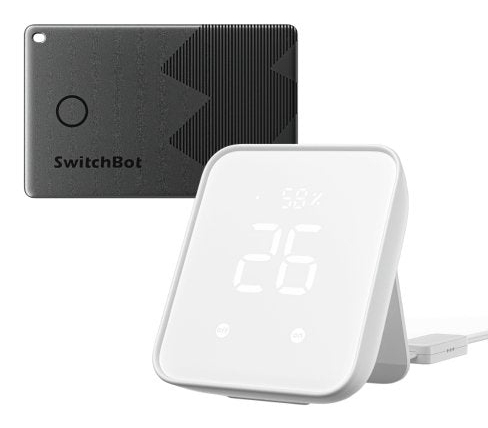 SwitchBot Geldbörsen-Tracker-Karte NFC-kompatibel Schwarz