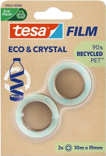 TESA Eco & Crystal Dekorative Bänder 10 m Transparent (59034-00000-00)