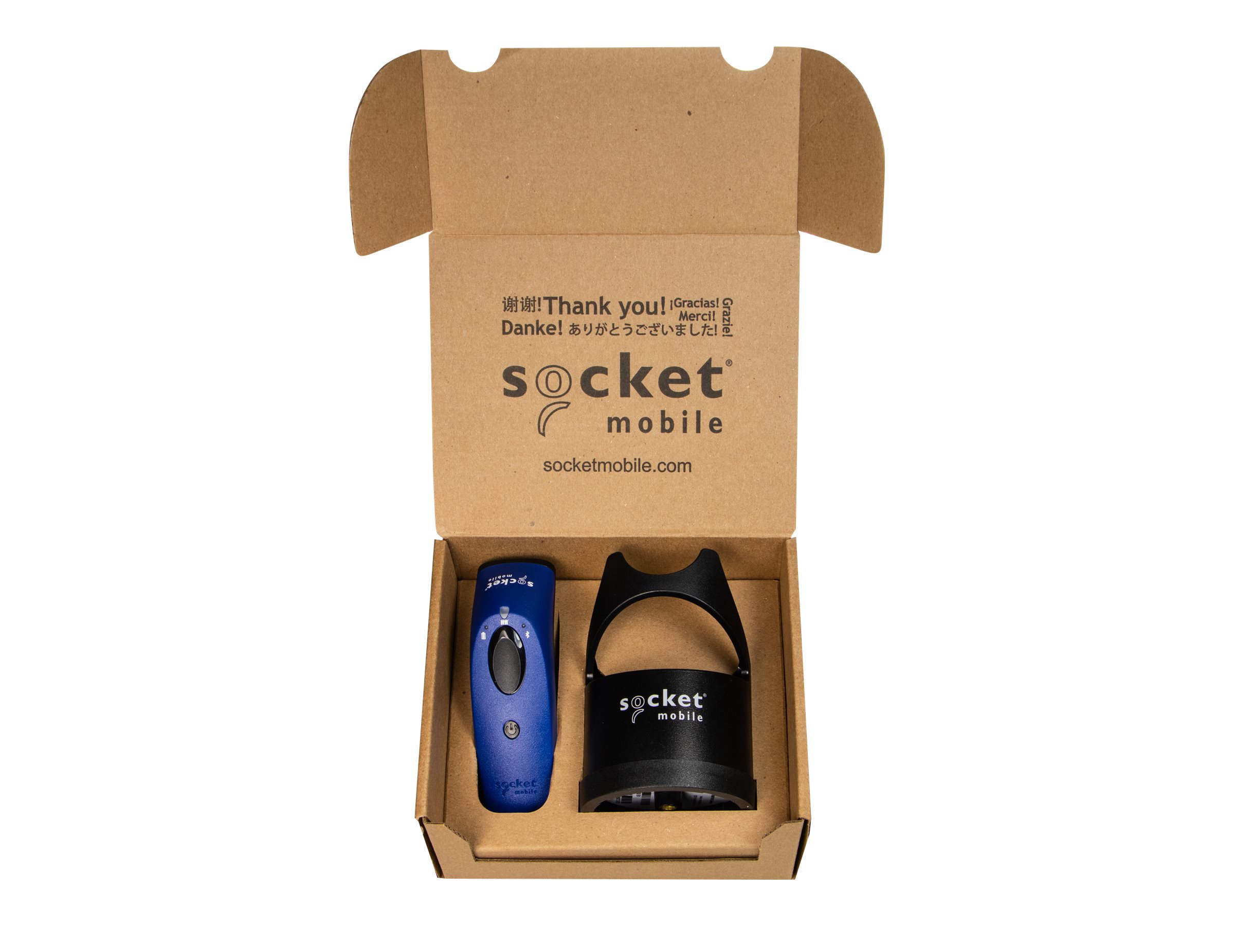Socket Mobile SocketScan S740 2D-Imager Bluetooth Barcode-Scanner Blau