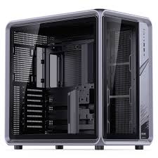 Jonsbo X400 PC-Gehäuse, Midi-Tower, ATX, Tempered Glass - grau (X400 GRAY)