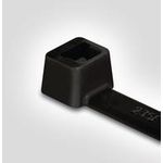 HELLERMANN Kabelbinder 7,6x300 T120I-W-BK-C1 schwarz 111-12230 - 2000 Stück (111-12230)