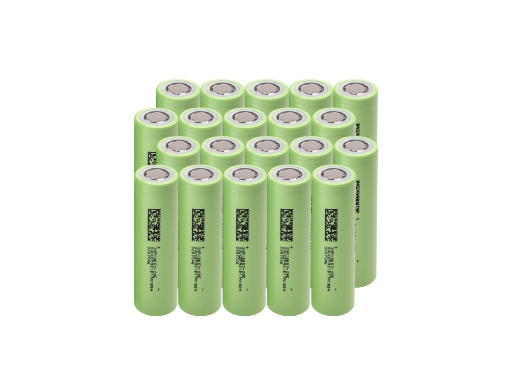 Green Cell 18650 Wiederaufladbarer Akku Li-Ion 3,7 V 2900 mAh 20 Stück Hellgrün