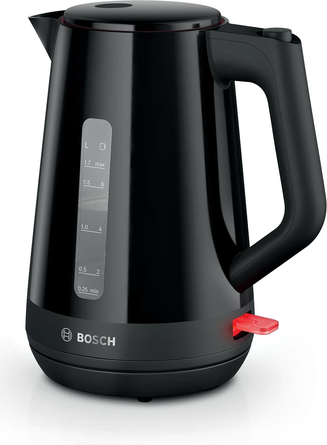 Bosch TWK1M123 Wasserkocher 1,7 l 2400 W Schwarz (TWK1M123)