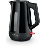 Bosch TWK1M123 Wasserkocher 1,7 l 2400 W Schwarz (TWK1M123)