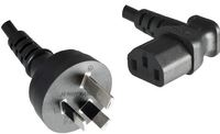 Microconnect PE010418AUSTRALIA-A 1.8m Netzstecker Typ I C13-Koppler Schwarz Stromkabel (PE010418AUSTRALIA-A)