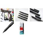 STABILO dr!ver Fineliner-Set farbsortiert 0,4 mm, 4 St. (EO1088/4-01)