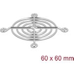 Delock Lüftergitter 60 x 60 mm silber (67305)