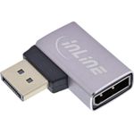 InLine DisplayPort 1.4 Adapter Stecker Buchse 90° links 8K (17291E)