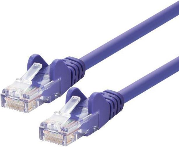 LOGON PROFESSIONAL TCU55U100V Netzwerkkabel Violett 10 m Cat5e U/UTP (UTP) (TCU55U100V)