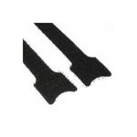 InLine® Kabelbinder 12x240mm, Klett-Verschluss, 10er, schwarz (59943N)