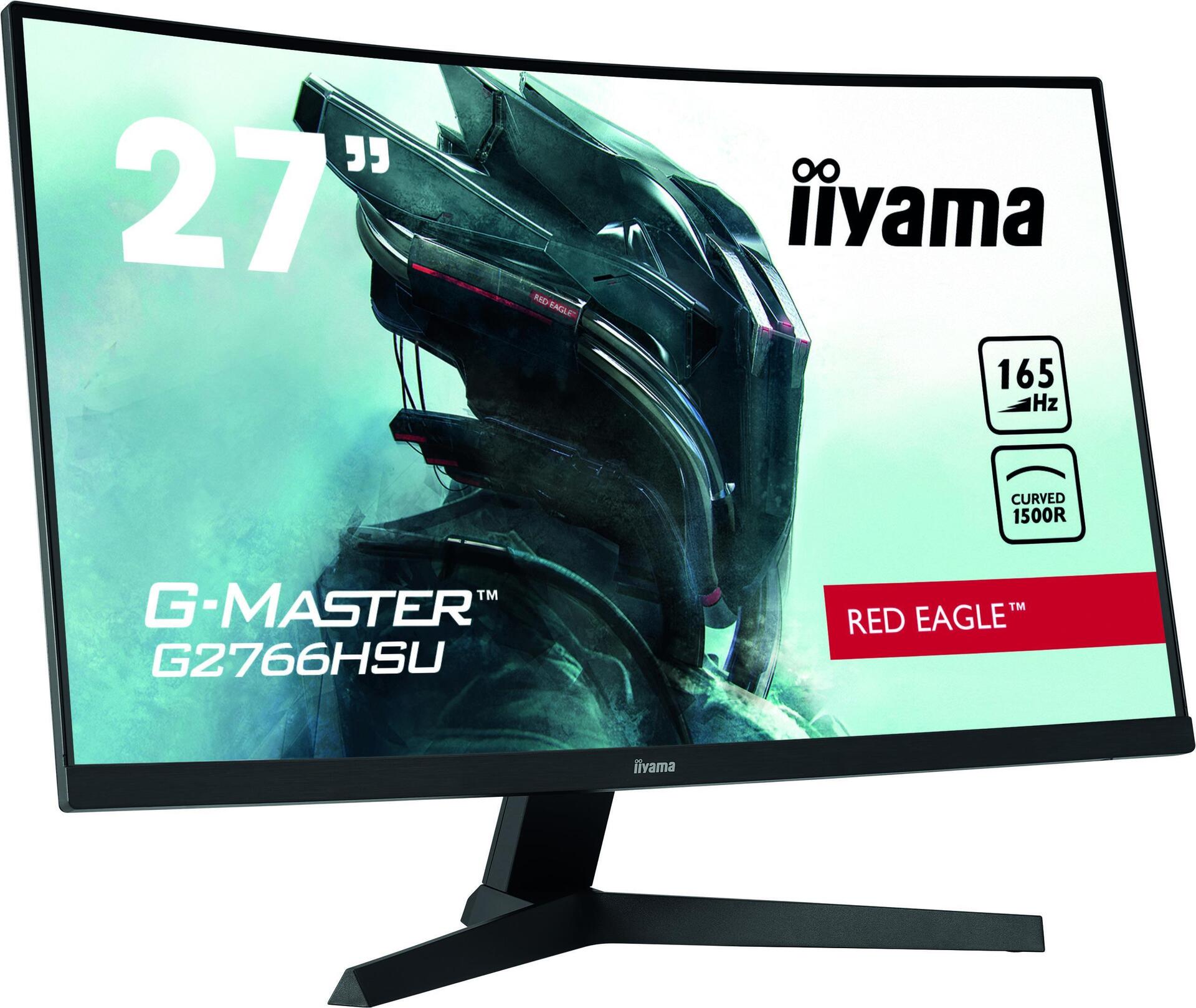 iiyama G-MASTER G2766HSU-B1 LED display 68,6 cm (27" ) 1920 x 1080 Pixel Full HD Schwarz [Energieklasse E] (G2766HSU-B1)