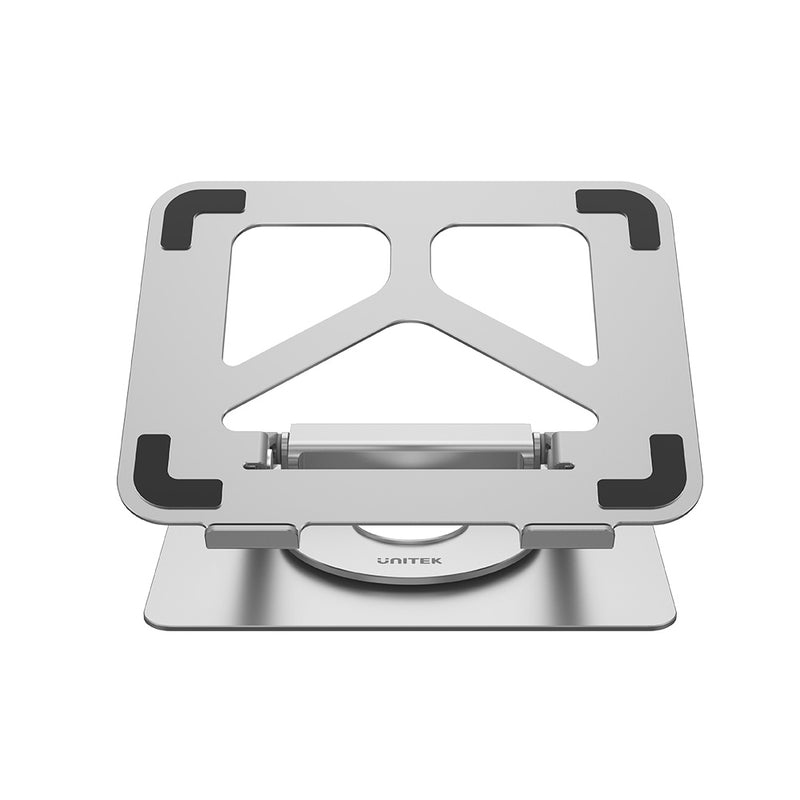 Unitek D1109A Laptop-Ständer mit USB-C-Hub bis 17" Grau