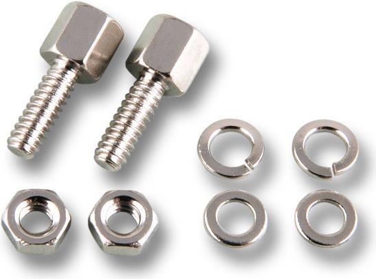 EFB-Elektronik ESV - U/Z + Mutter vernickelt, Gewindebolzen-Set UNC4-40 Hersteller: EFB Elektronik (29311.1)